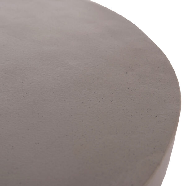 ΒΟΗΘΗΤΙΚΟ ΤΡΑΠΕΖΙ ANNA HM18160.03 FIBER CEMENT ΣΕ ΓΚΡΙ--Φ60x76Υεκ. (x1) - Image 9