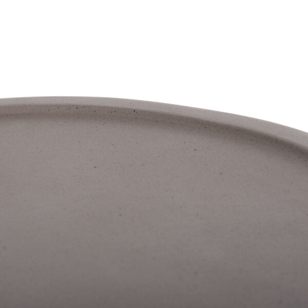 ΒΟΗΘΗΤΙΚΟ ΤΡΑΠΕΖΙ TRED(T) HM18169.03 FIBER CEMENT ΓΚΡΙ-ΦΥΣΙΚΟ RATTAN--Φ40x61Υεκ. (x1) - Image 7