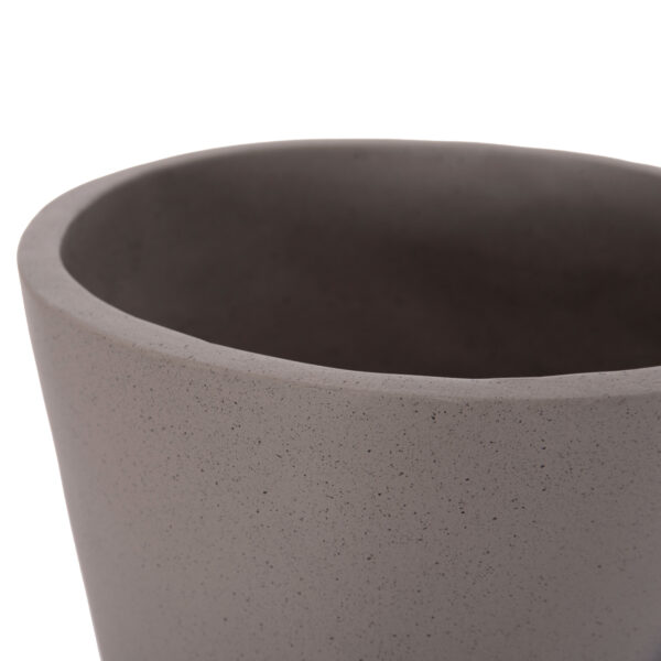 ΔΙΑΚΟΣΜΗΤΙΚΟ ΒΑΖΟ ΔΑΠΕΔΟΥ NEBULA HM4661.03 FIBER CEMENT ΓΚΡΙ--ΞΥΛΟ ΤΕΑΚ Φ60x115Υεκ. (x1) - Image 9