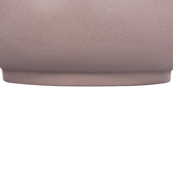 ΔΙΑΚΟΣΜΗΤΙΚΟ ΒΑΖΟ ΔΑΠΕΔΟΥ LINTER HM4662.05L FIBER CEMENT ΓΚΡΙ ΜΑΤ--ΞΥΛΟ ΤΕΑΚ Φ41x47Υεκ (x1) - Image 9