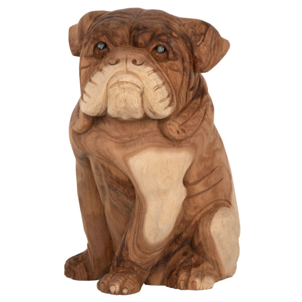 ΔΙΑΚΟΣΜΗΤΙΚΟ ΔΑΠΕΔΟΥ DOZER BULLDOG ΞΥΛO SUAR ΣΕ ΦΥΣΙΚΟ ΧΡΩΜΑ HM7924 26x27x40Y εκ. (x1) - Image 3