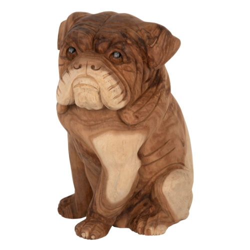 ΔΙΑΚΟΣΜΗΤΙΚΟ ΔΑΠΕΔΟΥ DOZER BULLDOG ΞΥΛO SUAR ΣΕ ΦΥΣΙΚΟ ΧΡΩΜΑ HM7924 26x27x40Y εκ. (x1)