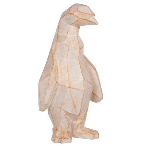 ΔΙΑΚΟΣΜΗΤΙΚΟ ΔΑΠΕΔΟΥ PENGUIN HM7915 GRC ΣΕ ΛΕΥΚΗ ΠΑΤΙΝΑ ΜΕ ΧΡΥΣΕΣ ΛΕΠΤΟΜΕΡΕΙΕΣ 30x20x60Υεκ. (x1)