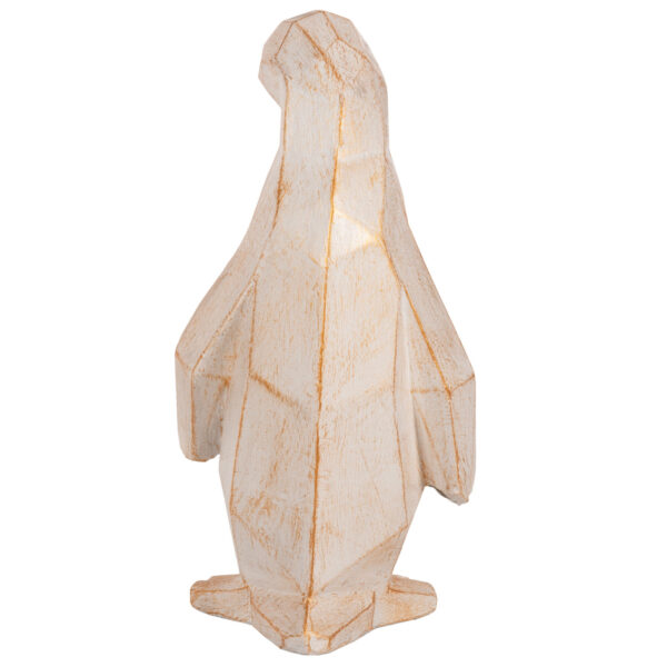 ΔΙΑΚΟΣΜΗΤΙΚΟ ΔΑΠΕΔΟΥ PENGUIN HM7916 GRC ΣΕ ΛΕΥΚΗ ΠΑΤΙΝΑ ΜΕ ΧΡΥΣΕΣ ΛΕΠΤΟΜΕΡΕΙΕΣ 45x45x100Υεκ. (x1) - Image 6