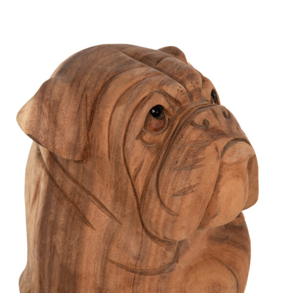 ΔΙΑΚΟΣΜΗΤΙΚΟ ΔΑΠΕΔΟΥ HM7926 DOZER BULLDOG ΞΥΛΟ SUAR ΣΕ ΦΥΣΙΚΟ ΧΡΩΜΑ 20x17x30Υεκ. (x1) - Image 7