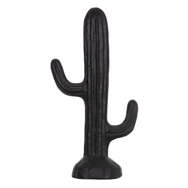 ΔΙΑΚΟΣΜΗΤΙΚΟΣ ΚΑΚΤΟΣ ΔΑΠΕΔΟΥ CACTUS HM4386.01L ΓΥΨΟΣ ΣΕ ΜΑΥΡΟ 63x37x150Υεκ. (x1) - Image 3