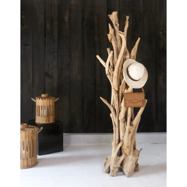 ΚΑΛΟΓΕΡΟΣ HM9367 ΑΠΟ ΜΑΣΙΦ ΞΥΛΟ TEAK ΦΥΣΙΚΟ 36x30x183Υεκ. (x1) - Image 3