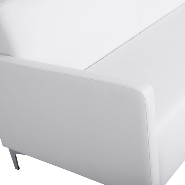 ΚΑΝΑΠΕΣ 3ΘΕΣΙΟΣ NELLIE HM3159.32 ΜΕ ΛΕΥΚΟ PU 163x71x71Υ εκ. (x1) - Image 7