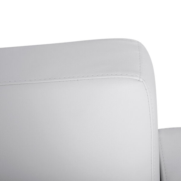 ΚΑΝΑΠΕΣ 3ΘΕΣΙΟΣ NELLIE HM3159.32 ΜΕ ΛΕΥΚΟ PU 163x71x71Υ εκ. (x1) - Image 8