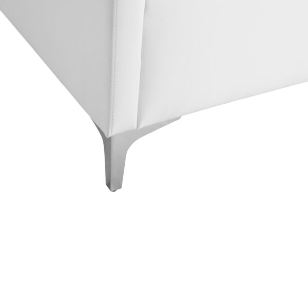 ΚΑΝΑΠΕΣ 3ΘΕΣΙΟΣ NELLIE HM3159.32 ΜΕ ΛΕΥΚΟ PU 163x71x71Υ εκ. (x1) - Image 10