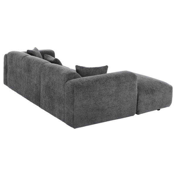 ΚΑΝΑΠΕΣ ΓΩΝΙΑ (ΑΡΙΣΤΕΡΗ) BRICKEN HM3275.04L ΑΝΘΡΑΚΙ ΥΦΑΣΜΑ 110-282x98-160x72Υεκ. (x1) - Image 5