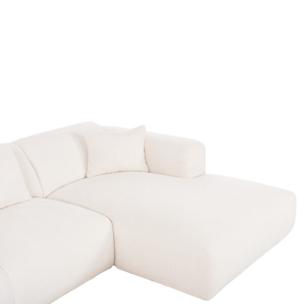 ΚΑΝΑΠΕΣ ΓΩΝΙΑ BRICKEN HM3275.02R ΛΕΥΚΟ ΥΦΑΣΜΑ 110-282x98-160x72Υεκ. (x1) - Image 7