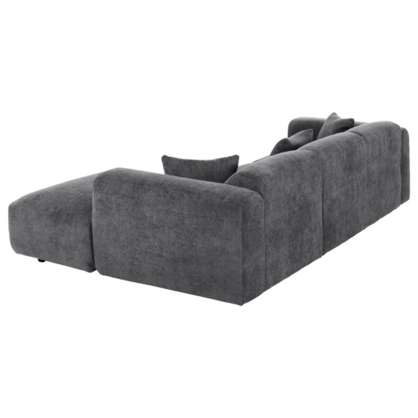 ΚΑΝΑΠΕΣ ΓΩΝΙΑ BRICKEN HM3275.04R ΑΝΘΡΑΚΙ ΥΦΑΣΜΑ 110-282x98-160x72Υεκ. (x1) - Image 5