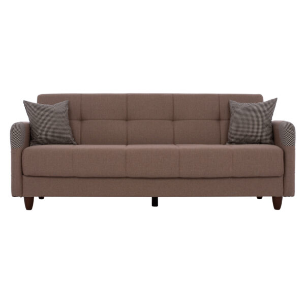ΚΑΝΑΠΕΣ ΚΡΕΒΑΤΙ ΤΡΙΘΕΣΙΟΣ SANNA HM3245.01 ΜΠΕΖ 210x82x86 εκ. (x1) - Image 4