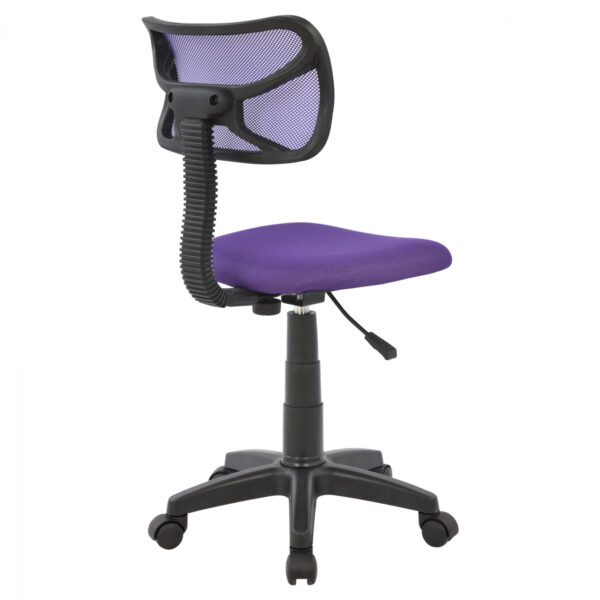 ΚΑΡΕΚΛΑ ΓΡΑΦΕΙΟΥ AKHILA HM1026.04 ΜΕ ΜΩΒ MESH 40,5x50,5x91,5 εκ. (x1) - Image 5