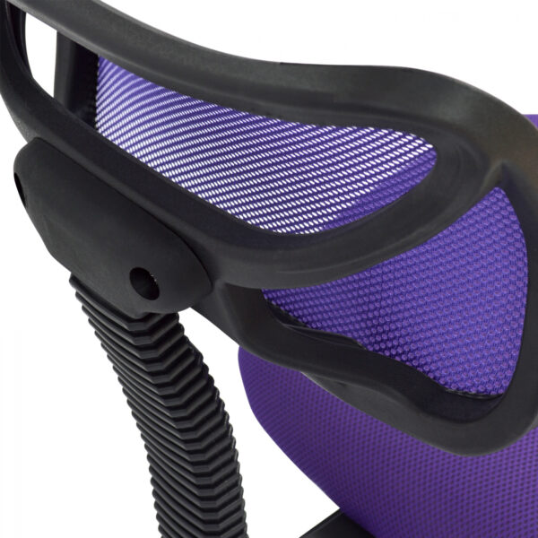 ΚΑΡΕΚΛΑ ΓΡΑΦΕΙΟΥ AKHILA HM1026.04 ΜΕ ΜΩΒ MESH 40,5x50,5x91,5 εκ. (x1) - Image 9