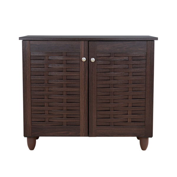 ΠΑΠΟΥΤΣΟΘΗΚΗ-ΝΤΟΥΛΑΠΙ ΞΥΛΙΝΗ CASSIOPE HM2208.01 WENGE 77Χ34Χ67.5Υεκ. (x1) - Image 3