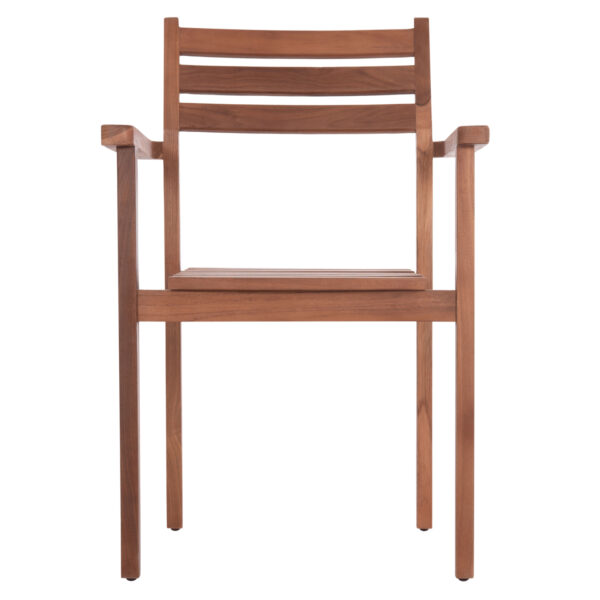 ΠΟΛΥΘΡΟΝΑ KEMPO HM6358 ΞΥΛΟ TEAK ΣΕ ΦΥΣΙΚΟ--58x58,5x88Υεκ. (x1) - Image 3