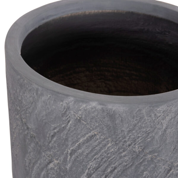 ΣΕΤ 3ΤΜΧ ΓΛΑΣΤΡΕΣ ΚΥΛΙΝΔΡΟΙ ΣΕΙΡΑ GARDENER HM4720 FIBERCLAY-ΧΡΩΜΑ CEMENT Φ44x79Υεκ (x1) - Image 9