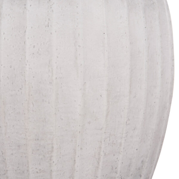 ΣΕΤ 3ΤΜΧ ΓΛΑΣΤΡΕΣ ΣΤΡΟΓΓΥΛΕΣ ΣΕΙΡΑ GARDENER HM4728 FIBERCLAY-ΧΡΩΜΑ CEMENT Φ48x56Υεκ (x1) - Image 8