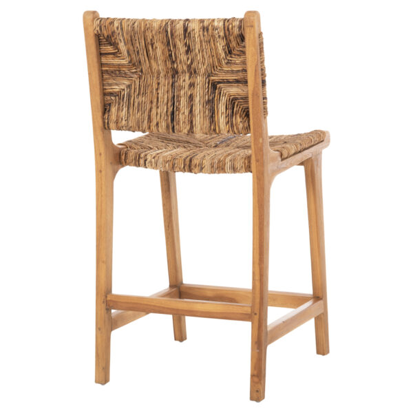 ΣΚΑΜΠΟ ΜΠΑΡ WALTER HM9842 ΞΥΛO TEAK ΣΕ ΦΥΣΙΚΟ-ΨΑΘΑ 46x55x96Υεκ. (x1) - Image 5