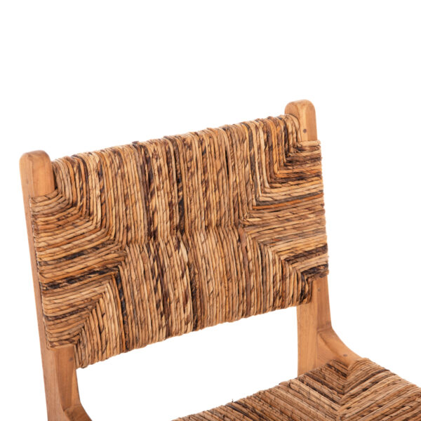 ΣΚΑΜΠΟ ΜΠΑΡ WALTER HM9842 ΞΥΛO TEAK ΣΕ ΦΥΣΙΚΟ-ΨΑΘΑ 46x55x96Υεκ. (x1) - Image 7