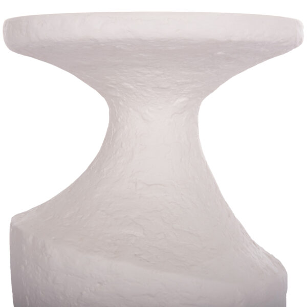 ΤΡΑΠΕΖΙ ΒΟΗΘΗΤΙΚΟ REBON HM18156.02L FIBER CEMENT ΣΕ ΛΕΥΚΟ--Φ40x56.5Υεκ. (x1) - Image 5