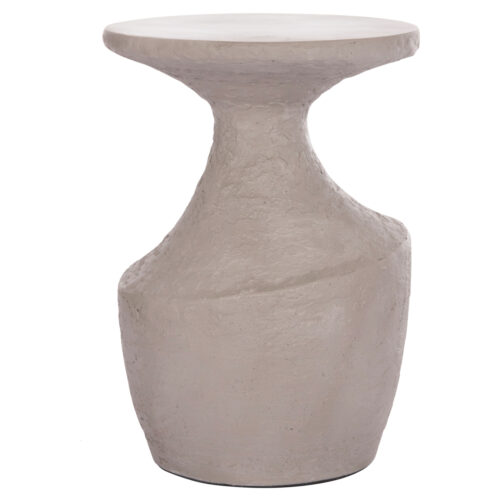 ΤΡΑΠΕΖΙ ΒΟΗΘΗΤΙΚΟ REBON HM18156.03L FIBER CEMENT ΣΕ ΓΚΡΙ--Φ40x56.5Υεκ. (x1)