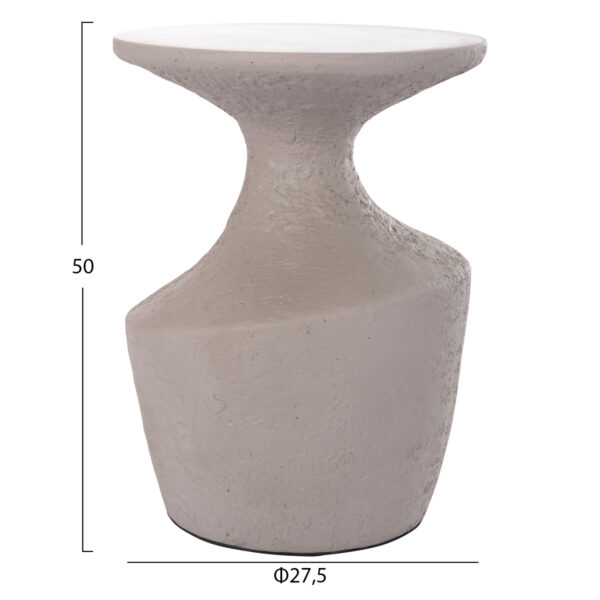 ΤΡΑΠΕΖΙ ΒΟΗΘΗΤΙΚΟ REBON HM18156.03S FIBER CEMENT ΣΕ ΓΚΡΙ--Φ27.5x50Υεκ. (x1) - Image 2
