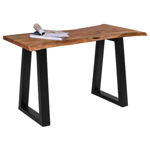 ΤΡΑΠΕΖΙ ΚΟΝΣΟΛΑ MONTANA 4εκ.ΠΑΧΟΣ ΜΑΣΙΦ ΞΥΛΟ ΑΚΑΚΙΑΣ ΦΥΣΙΚΟ HM8339.11 130x45x78Y εκ. (x1)