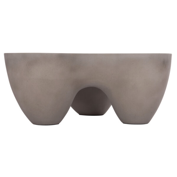 ΤΡΑΠΕΖΙ ΣΑΛΟΝΙΟΥ SALLEN HM18161.03 FIBER CEMENT ΣΕ ΓΚΡΙ--108x94x38,5Υεκ. (x1) - Image 4