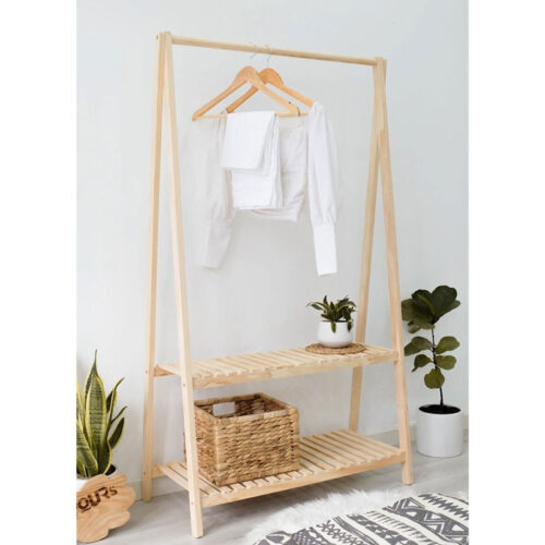 Έπιπλο εισόδου Linett pakoworld φυσικό 86x38x148εκ (x1)