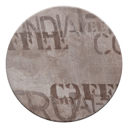 ΕΠΙΦΑΝΕΙΑ ΤΡΑΠΕΖΙΟΥ 710 WERZALIT Φ70  ΣΕ COFFEE BROWN ΧΡΩΜΑ HM5228.06 (x1)