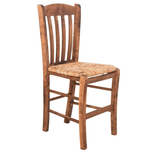 ΚΑΡΕΚΛΑ ΚΑΦΕΝΕΙΟΥ MONTE HM10383.01 ΞΥΛΟ ΟΞΙΑΣ ΣΕ ΚΑΡΥΔΙ-ΨΑΘΑ SEAGRASS 43x41x87Υεκ. (x1)