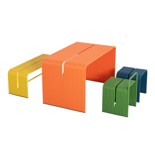 ΤΡΑΠΕΖΙ ΤΡΑΠΕΖΑΡΙΑΣ ΣΕΙΡΑ INTREPID HM6330.09 ΑΛΟΥΜΙΝΙΟ ΠΟΡΤΟΚΑΛΙ 121x70x70Υεκ. (x1)