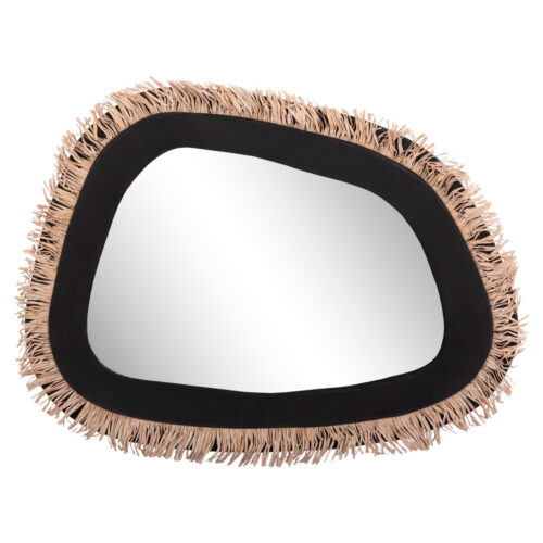 ΚΑΘΡΕΠΤΗΣ ΤΟΙΧΟΥ ΣΕΙΡΑ SANTORINI HM4530 MDF ΜΑΥΡΟ-ΔΙΑΚΟΣΜΗΣΗ ΣΕ ΜΠΕΖ 80x1,8x60Υεκ. (x1)