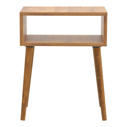 Κομοδίνο Hank pakoworld σε φυσική απόχρωση 45x30x60εκ (x1)