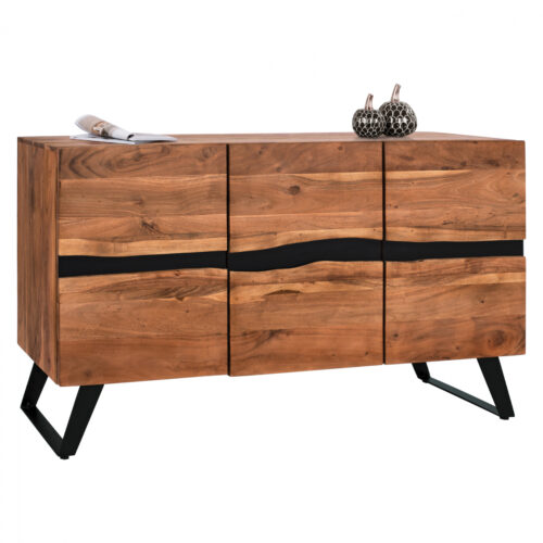 ΜΠΟΥΦΕΣ ALICIA ΑΠΟ ΜΑΣΙΦ ΞΥΛΟ ΑΚΑΚΙΑΣ ΦΥΣΙΚΟ HM8173.11 148x43x86Υ εκ. (x1)