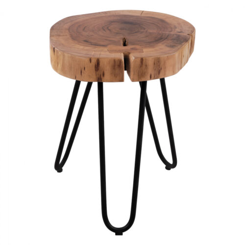 ΤΡΑΠΕΖΑΚΙ-ΣΚΑΜΠΩ OSLO HM8209.11 ΑΠΟ ΜΑΣΙΦ ΚΟΡΜΟ ΑΚΑΚΙΑΣ 35x35x42Υ εκ. (x1)