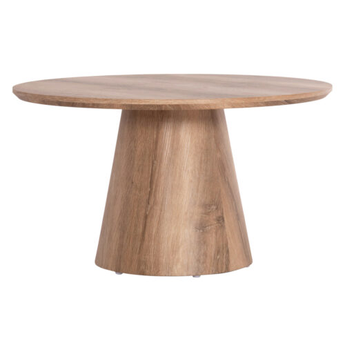 ΤΡΑΠΕΖΙ ΣΑΛΟΝΙΟΥ KARAN HM18028 MDF ΣΕ ΦΥΣΙΚΟ ΧΡΩΜΑ ΞΥΛΟΥ Φ80x45,5Υεκ. (x1)