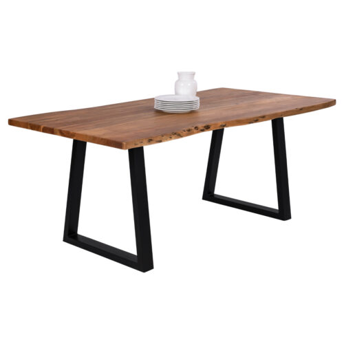 ΤΡΑΠΕΖΙ ΤΡΑΠΕΖΑΡΙΑΣ MONTANA 4εκ.ΠΑΧΟΣ ΜΑΣΙΦ ΞΥΛΟ ΑΚΑΚΙΑΣ HM8337.11 200x93x74Υ εκ. (x1)