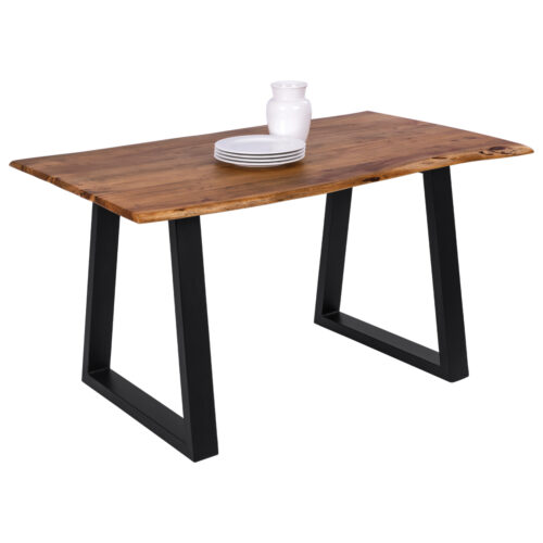 ΤΡΑΠΕΖΙ ΤΡΑΠΕΖΑΡΙΑΣ MONTANA SLIM HM8163.11 ΞΥΛΟ ΑΚΑΚΙΑΣ ΣΕ ΦΥΣΙΚΟ 140x80x77Υ (x1)