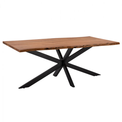 ΤΡΑΠΕΖΙ ΤΡΑΠΕΖΑΡΙΑΣ MONTANA SUPERIOR ΜΑΣΙΦ ΑΚΑΚΙΑΣ HM8716.11 200x85-110x77Υεκ. (x1)