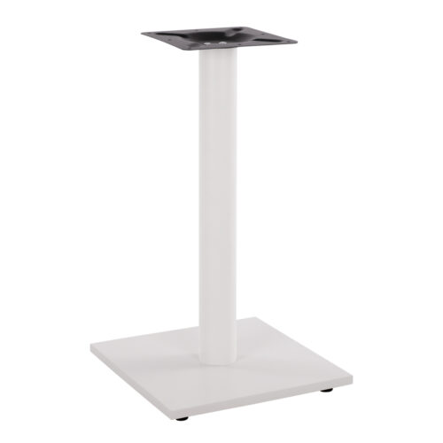 ΒΑΣΗ ΜΕΤΑΛΛΙΚΗ ΛΕΥΚΗ ΜΑΤ 40Χ40Χ72Υεκ. ΜΕ ΡΕΓΟΥΛΑΤΟΡΟΥΣ HM421.12 (x1)