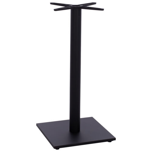 ΒΑΣΗ ΜΕΤΑΛΛΙΚΗ ΜΠΑΡ ΜΕΣΣΑΙΟΥ ΥΨΟΥΣ ΜΑΥΡΗ ΜΑΤ HM474 ΣΤΑΥΡΟΣ 46Χ46εκ 45Χ45Χ94Υεκ. (x1)