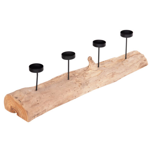 ΕΠΙΤΡΑΠΕΖΙΟ ΚΗΡΟΠΗΓΙΟ FRAN HM4391 ΞΥΛΟ ΤΕΑΚ-ΜΕΤΑΛΛΟ 71x15x17Υεκ. (x1)