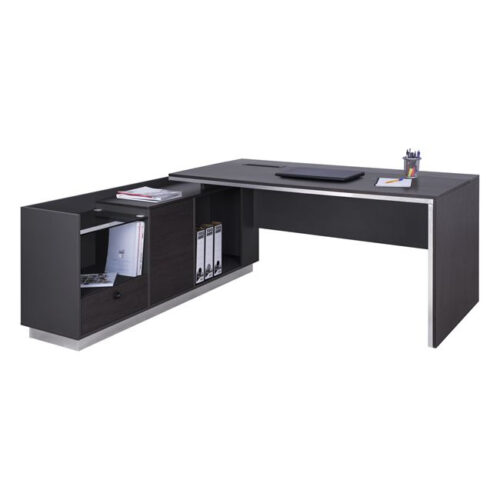 ΓΡΑΦΕΙΟ ΕΠΑΓΓΕΛΜΑΤΙΚΟ ΑΡΙΣΤΕΡΗ ΓΩΝΙΑ ROSEWOOD HM2086L 180X170X76Υ εκ. (x1)