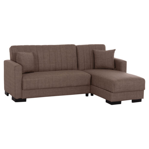 ΚΑΝΑΠΕΣ ΚΡΕΒΑΤΙ GHUFRAN ΓΩΝΙΑ ΑΝΑΣΤΡΕΨΙΜΗ ΚΑΦΕ HM3244.02 ΜΕ ΑΠΟΘΗΚΕΤΙΚΟ ΧΩΡΟ 202x140x78Yεκ. (x1)