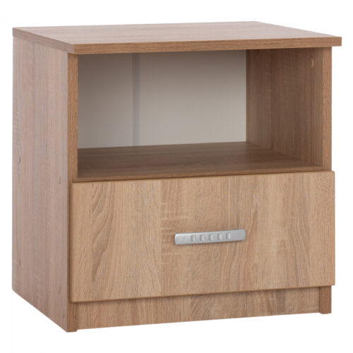 ΚΟΜΟΔΙΝΟ ΜΕ ΣΥΡΤΑΡΙ ADLER SONAMA OAK HM2431.01 45x40x48 εκ. (x1)