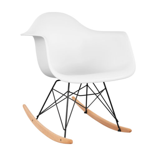 ΠΟΛΥΘΡΟΝΑ ΚΟΥΝΙΣΤΗ ΜΕ ΚΑΘΙΣΜΑ ΛΕΥΚΟ MIRTO & ΜΑΥΡΟ ΣΚΕΛΕΤΟ HM0035.11 61x71x64 εκ. (x1)